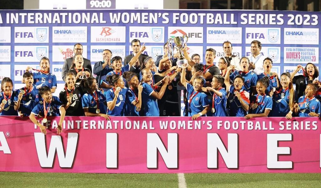 Nepal womens football Team